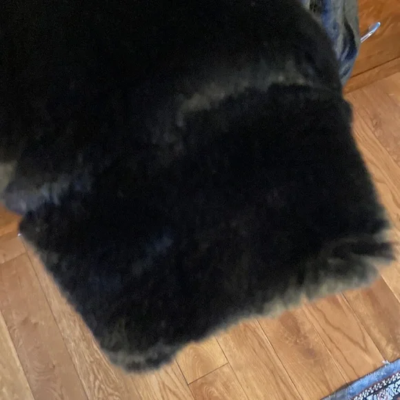 Faux fur swing coat - Picture 4 of 5